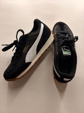 Puma Easy Rider Black White Sneakers Size 6 UK / 7 US / 39 EU Retro Style